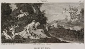 Denis-Sébastien Leroy, Chataigner y Niquet - Marte y Rea, según Nicolas Poussin - 1802-1815