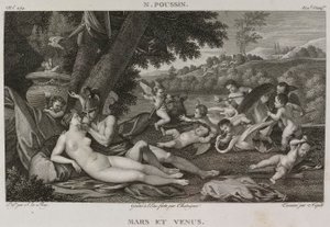 Denis-Sébastien Leroy, Chataigner y Niquet - Marte y Venus, según Nicolas Poussin - 1802-1815