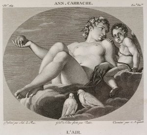 Denis-Sébastien Leroy, Petit y Niquet - El aire, según Annibale Carrache - 1802-1815 de Denis Sebastien Leroy