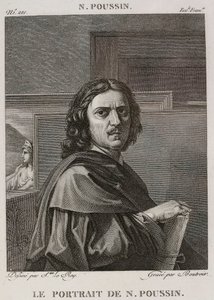 Denis-Sébastien Leroy et Boutrois - El retrato de Nicolas Poussin, según Nicolas Poussin - 1802-1815