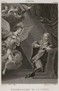 Denis-Sébastien Leroy et Le Villain - La Anunciación de la Virgen, según Francesco Albani - 1802-1815