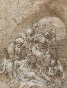 Deposición, c.1595 de Denis Calvaert