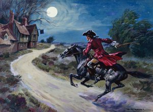 The Highwayman (gouache sobre papel)