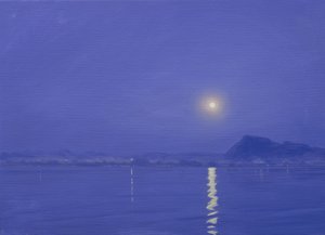 Luz de luna sobre Udaipur