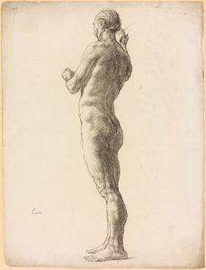 Estudio de una figura masculina de Derwent Lees
