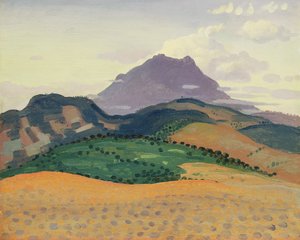 Tour Madeloc en los Pirineos, c.1913 de Derwent Lees