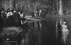Un bautismo sureño, Aiken de Detroit Publishing Co.