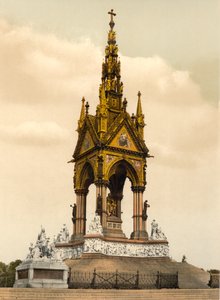 Memorial de Albert, Londres, c.1890-1900 de Detroit Publishing Co.
