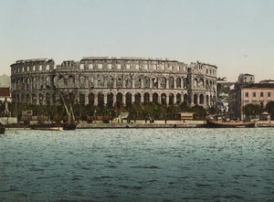 Arena del Mare, Pola, c.1900 de Detroit Publishing Co.