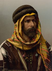 Jefe Beduino de Palmira, c.1890-1900 de Detroit Publishing Co.