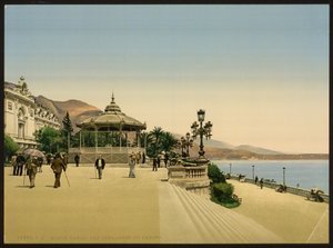 Terraza del Casino, Monte Carlo, Riviera, Mónaco