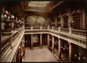 Entrada del casino, Atrio, Monte Carlo, Riviera de Detroit Publishing Co.