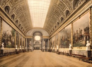 Galería de las Batallas, Versalles, c.1890-1900 de Detroit Publishing Co.