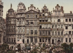 Grand Place, Bruselas, c.1900 de Detroit Publishing Co.
