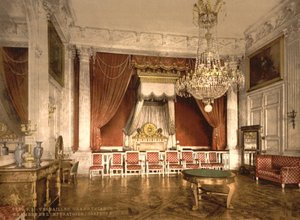 Gran Trianón, cámara de la Emperatriz, Versalles, c.1890-1900 de Detroit Publishing Co.