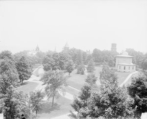 El campus, Amherst College de Detroit Publishing Co.