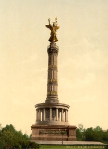 Columna Triunfal, Berlín, Alemania, c.1900 de Detroit Publishing Co.