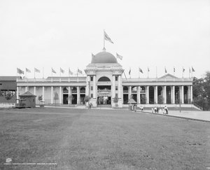 Wonderland, Kennywood Park, cerca de Pittsburgh, c.1906 (foto en blanco y negro)
