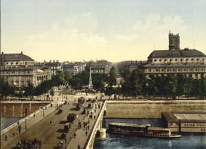 Place du Chatelet, París, c.1890-1900