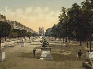 Jardín de las Tullerías, París, c.1890-1900