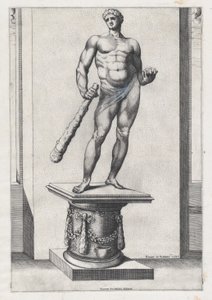 Speculum Romanae Magnificentiae: Hércules con las manzanas de las Hespérides de Diana Mantuana
