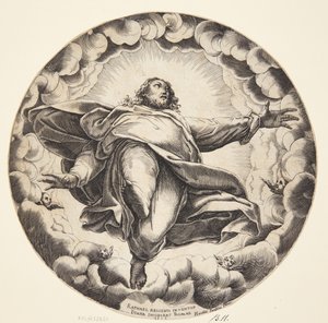 Ascensión de Cristo de Diana Scultori