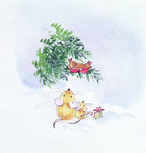 Ratones y Petirrojos de Navidad de Diane Matthes