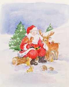 Santa y amigos de Diane Matthes