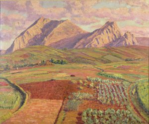 Paisaje (óleo sobre lienzo) de Diario or Dario de Regoyos y Valdes