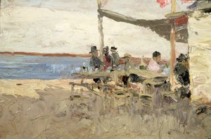 Picnic junto al mar de Diario or Dario de Regoyos y Valdes