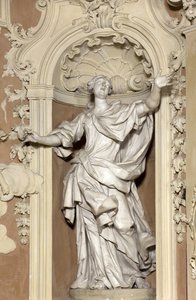 Alegoría de la pureza o la fe de Diego Carloni