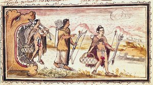 La caza, 1579 de Diego Duran