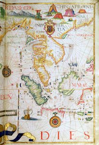 Sudeste asiático continental, detalle de un atlas mundial, 1565