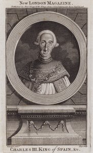 Carlos III, Rey de España de Diego Rodriguez de Silva y (after) Velazquez