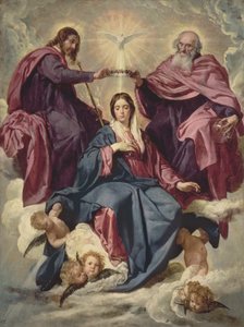 Coronación de la Virgen de Diego Velázquez