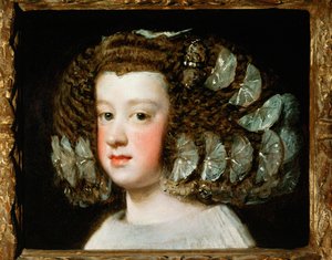 Infanta María Teresa, más tarde reina de Francia (óleo sobre lienzo)