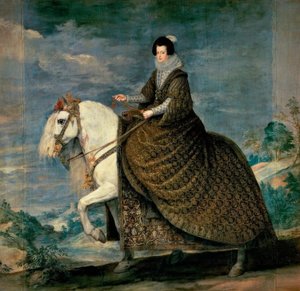 Isabella de Borbón de Diego Velázquez