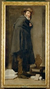 Moenipo, sátiro y filósofo griego del siglo III a.C. (pintura sobre lienzo) de Diego Rodriguez de Silva y Velazquez