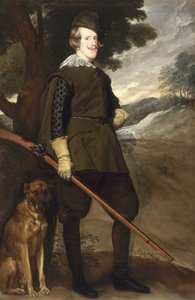 Felipe IV (1605-65) Rey de España de Diego Velázquez
