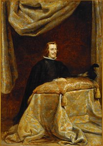 Felipe IV de España, rezando ... (pintura sobre lienzo) de Diego Rodriguez de Silva y Velazquez