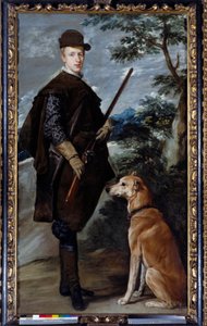 Retrato del Cardenal Infante Fernando de Austria en traje de caza