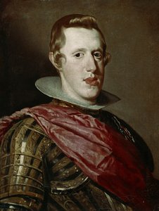 Retrato de Felipe IV de España con armadura, c.1625-1628 (óleo sobre lienzo) de Diego Rodriguez de Silva y Velazquez