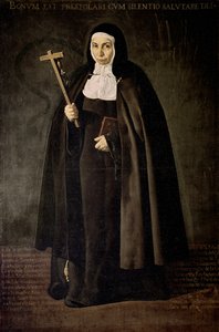 Retrato de la Madre Jerónima de la Fuente de Diego Rodriguez de Silva y Velazquez