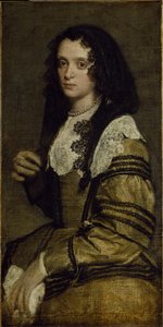 Retrato de una joven dama de Diego Velázquez
