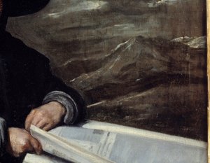 Retrato del bufón Diego de Acedo, llamado primo (detalle)