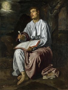 San Juan Evangelista en la isla de Patmos de Diego Velázquez