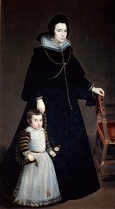 Doña Antonia Ifenarrietta y su hijo, 1631