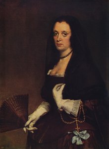 Dama con abanico