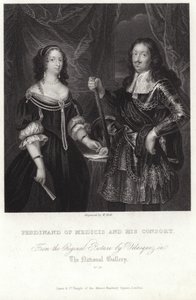 Retrato de Fernando de Médicis y su consorte de Diego Velázquez