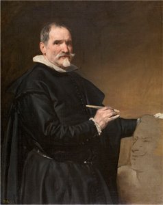 Retrato de Juan Martínez Montañés 1568-1649, 1635-1636 de Diego Velázquez